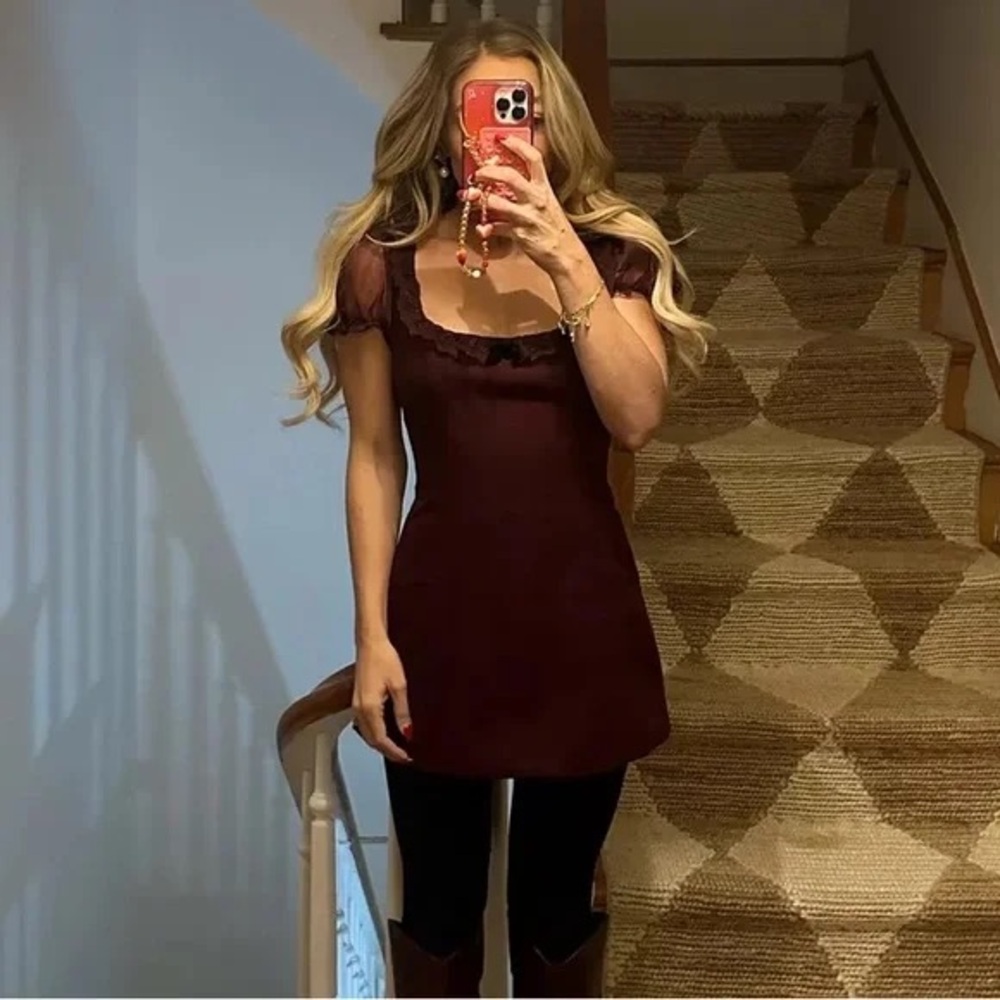 Reformation x Kasey Musgraves Bunny Dress